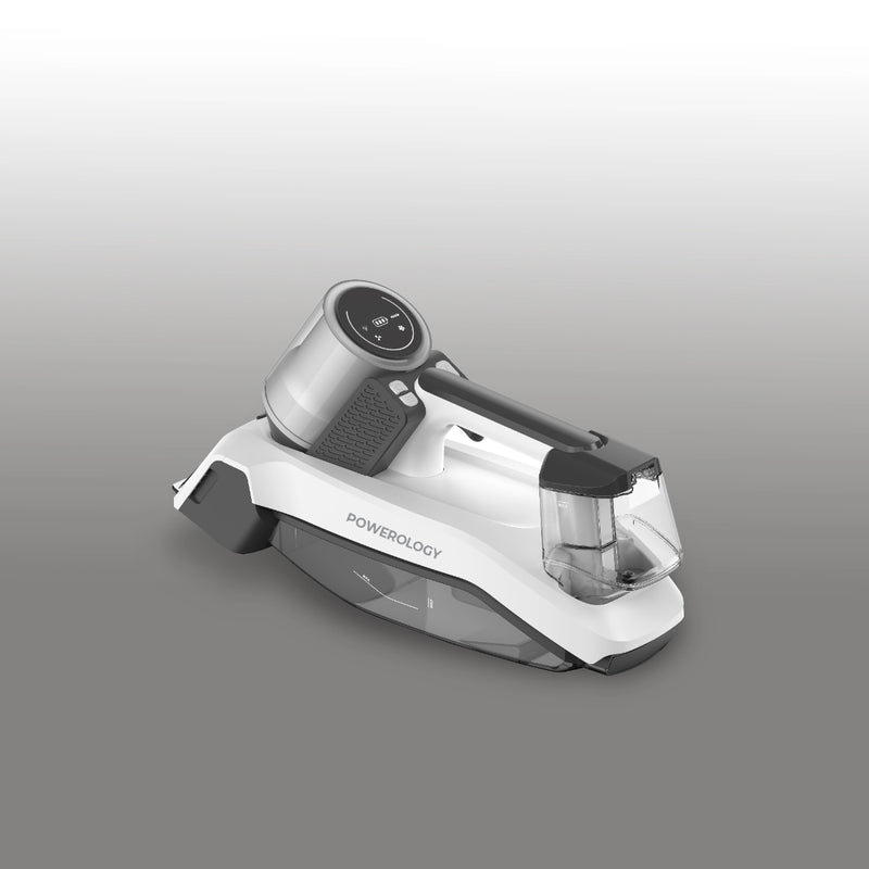 Powerology Cordless Spot Cleaner - Compact & Powerful White