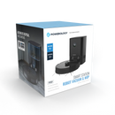 Smart Station Robot Vacuum & Mop - 4000Pa Suction Power Black