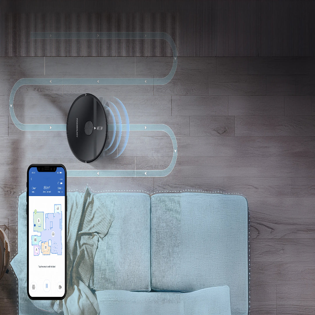 Robot Vacuum Mop - Smart Robot Vacuum Cleaner With 4000Pa Suction Power & Lidar