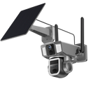 Powerology 4G/WIFI 10x Zoom 360° Versatile Camera Black