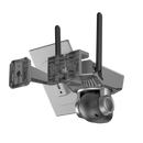 Powerology 4G/WIFI 10x Zoom 360° Versatile Camera Black