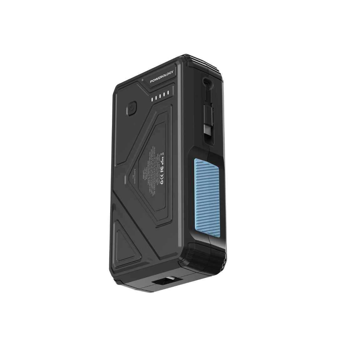 Solar Wireless Power Bank - 27000mAh Portable Charger with Fast Charging & Solar Panel