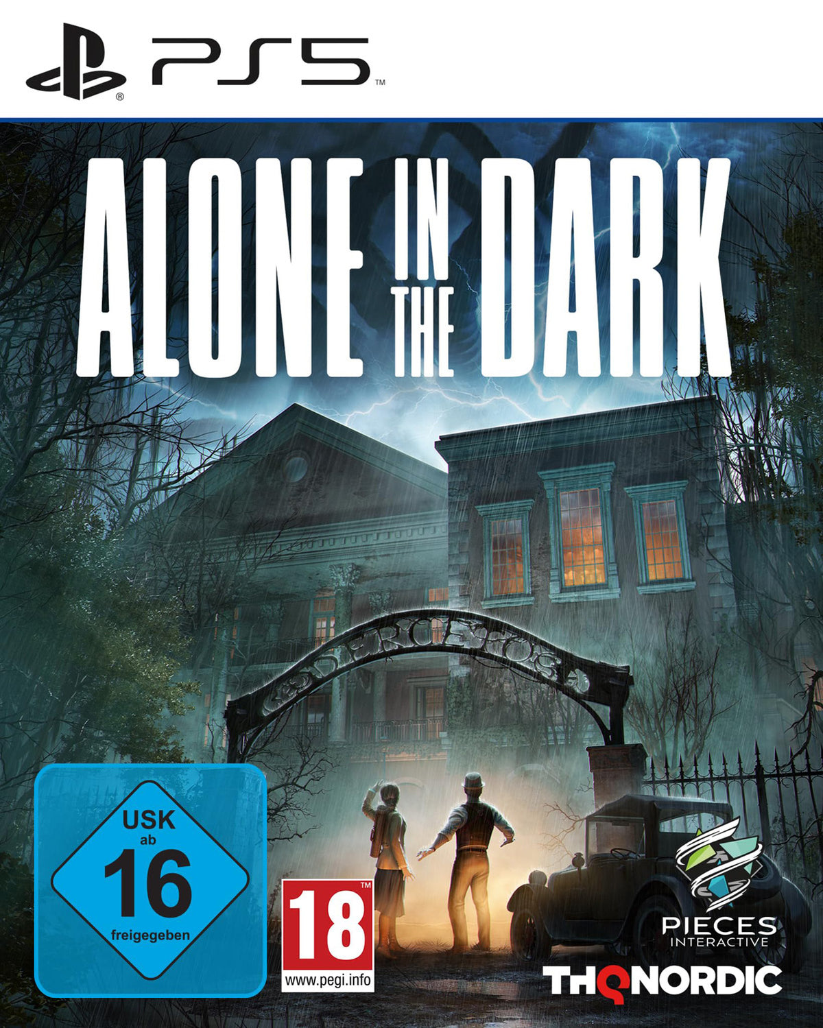 PS5 Alone In The Dark – Survival Horror Game | Derceto Manor Exploration & Puzzle Solving