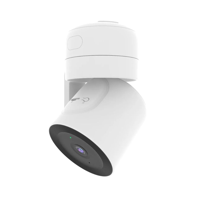 Powerology Indoor PTZ Smart Camera - 4MP, AI Monitoring White