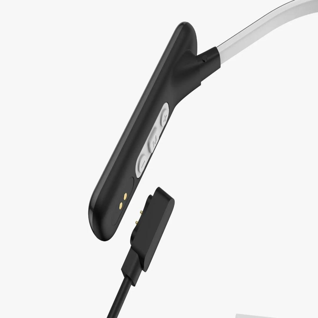 ENC Neckband Headphones - Powerology Wireless In-Ear Earbuds with 60H Battery Life