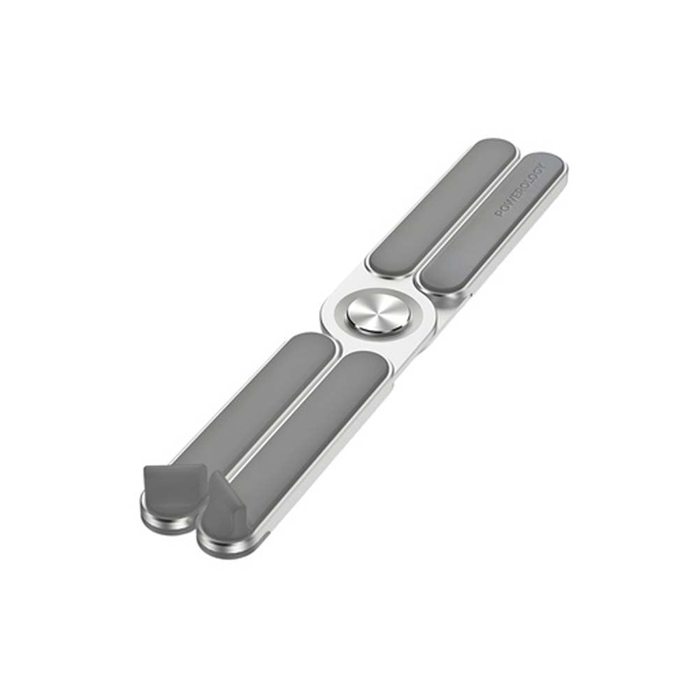 Aluminium Laptop Stand - Foldable Adjustable Portable Riser With 7 Height Levels