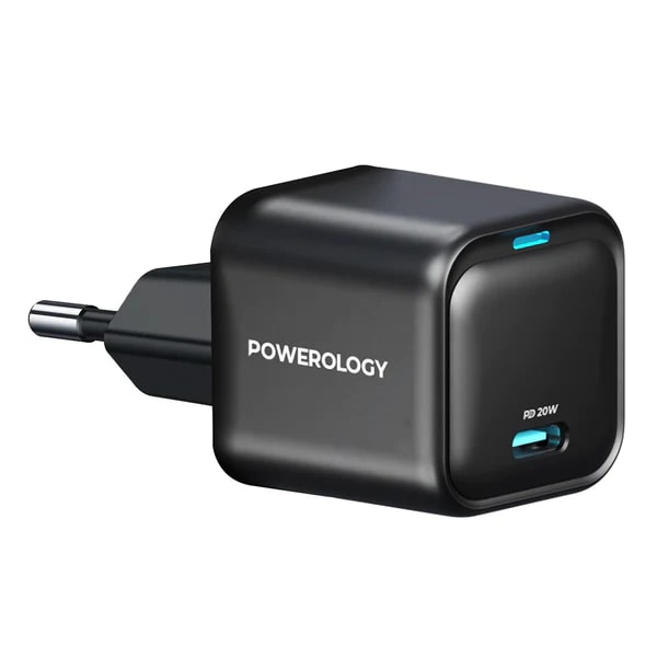 20W Gan PD Charger - USB-C Fast Charger | Compact EU Power Adapter