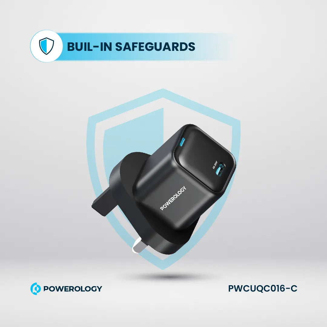 Ultra-Compact GaN Charger 20W USB-C with Braided Charging Cable – Fast Portable Power