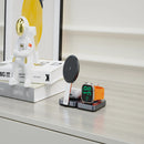 Powerology 3-in-1 Foldable Magnetic Wireless Charger Black