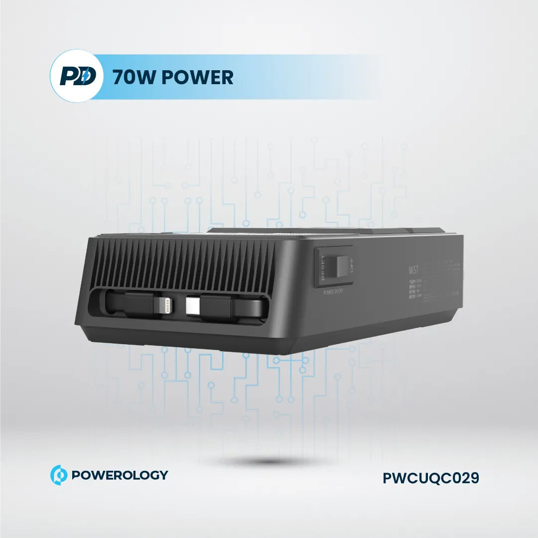 2500W Power Strip - Retractable Power Strip with USB Charging & Universal AC Sockets