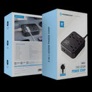 Powerology Power Strip 3250W with USB-C & USB-A Outputs Black