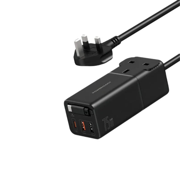 Powerology GaN Desktop Charging Station - 3250W Max Black