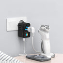 Powerology GaN 75W Universal Charger - Fast & Versatile Black