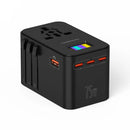 Powerology GaN 75W Universal Charger - Fast & Versatile Black