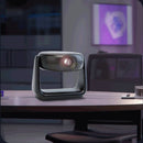 Powerology Rotating Stand Portable Projector 720P 300 Lumens Black