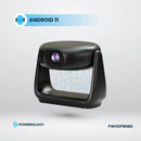 Powerology Rotating Stand Portable Projector 720P 300 Lumens Black