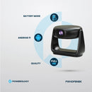 Powerology Rotating Stand Portable Projector 720P 300 Lumens Black