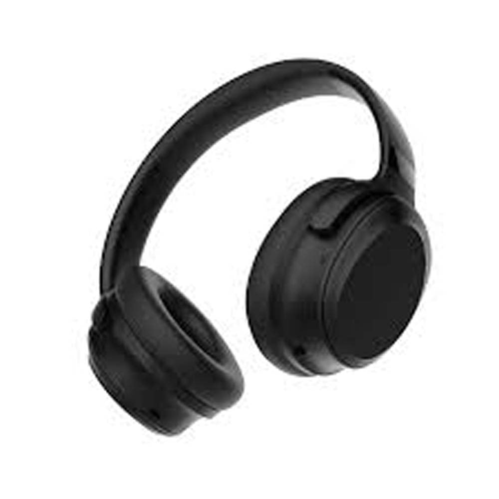 Noise Cancellation Headphones – Powerology Wireless Over Ear Headphones with Super Bass