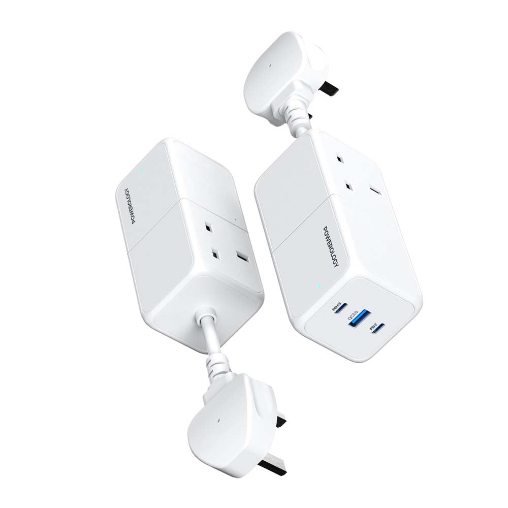 65W Power Strip | Dual USB Charger & Laptop Charging Strip With Safety Guard