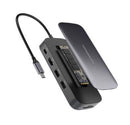 Powerology 256GB USB-C Hub & SSD Drive All-in-one  Connectivity & Storage
