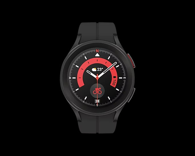 Samsung Galaxy Watch5 Pro Bluetooth 45mm - AMOLED Display, Titanium Case Smartwatch