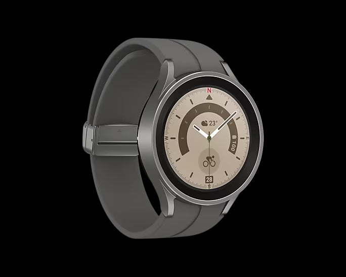 Samsung Galaxy Watch5 Pro Bluetooth 45mm - AMOLED Display, Titanium Case Smartwatch