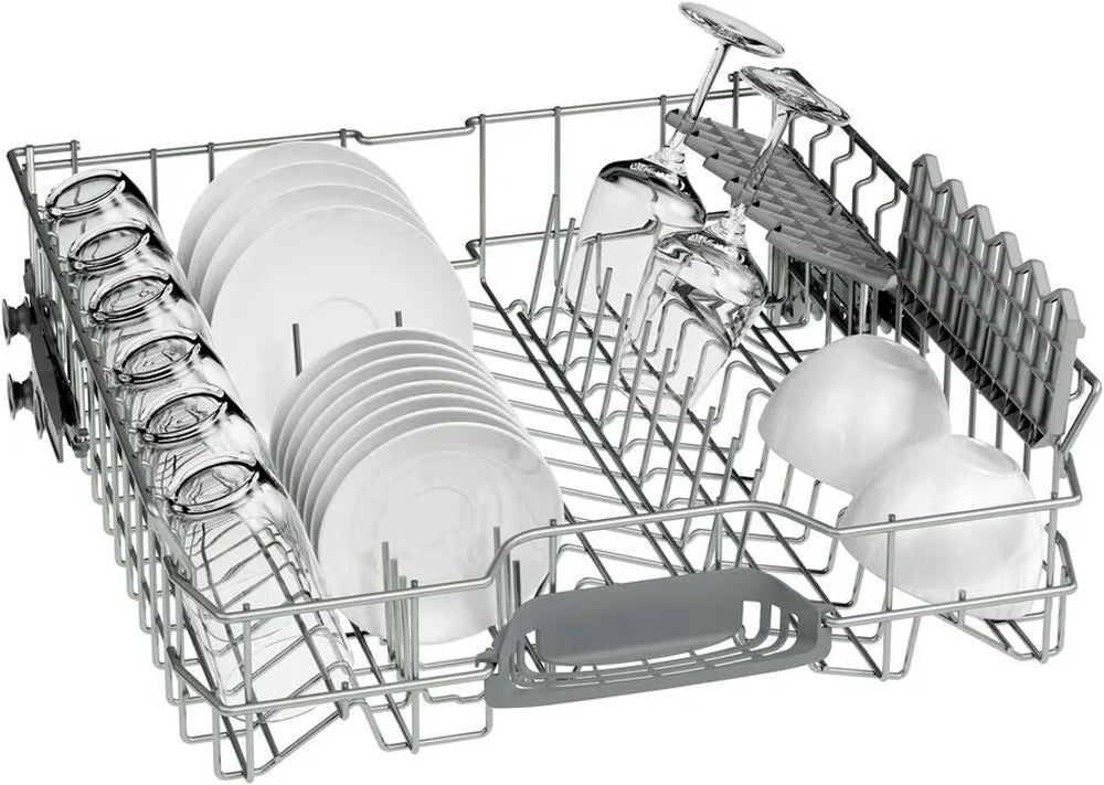 Bosch Dishwasher Free Standing Stainless Steel With Glass Cleaning Program & Height Adjustable Basket