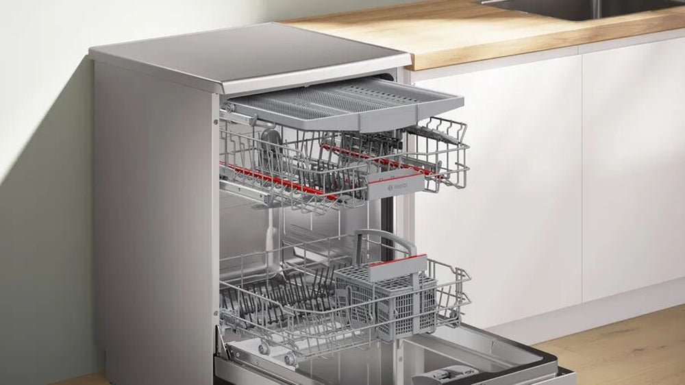 Bosch Dishwasher | Free Standing Quiet Dishwasher 44 dBA With Remote Control