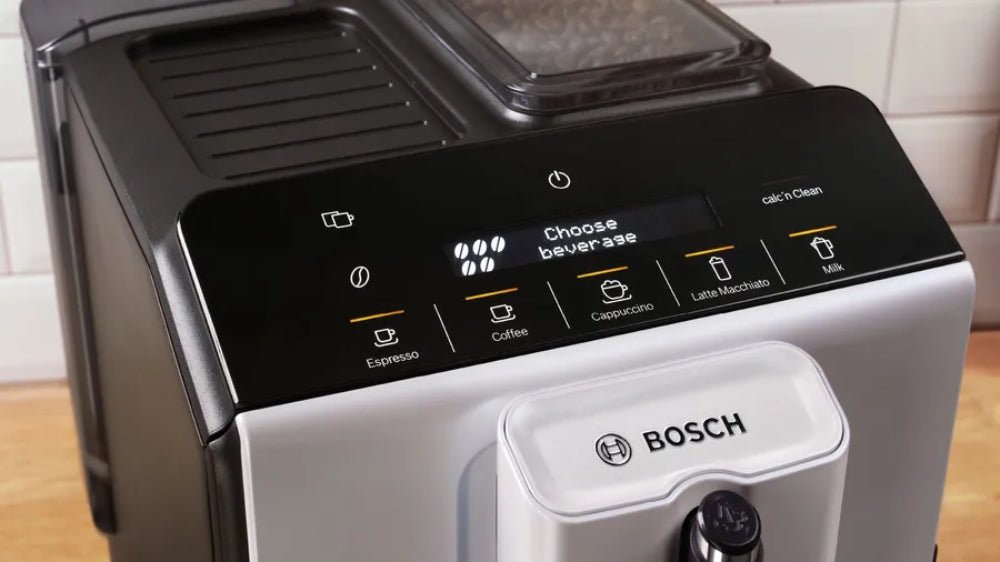 Bosch Coffee Machine - Automatic Coffee Maker With Ceramic Grinder & LCD Display