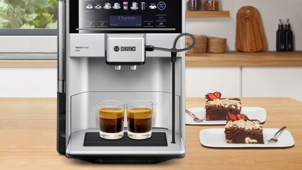 Fully Automatic Coffee Machine | Bosch VERO BARISTA 600 – One Touch Espresso Cappuccino Latte