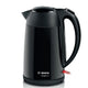 Bosch Electric Kettle - 1.7 Liter Cordless Kettle With Cup Indicator & Limescale Filter