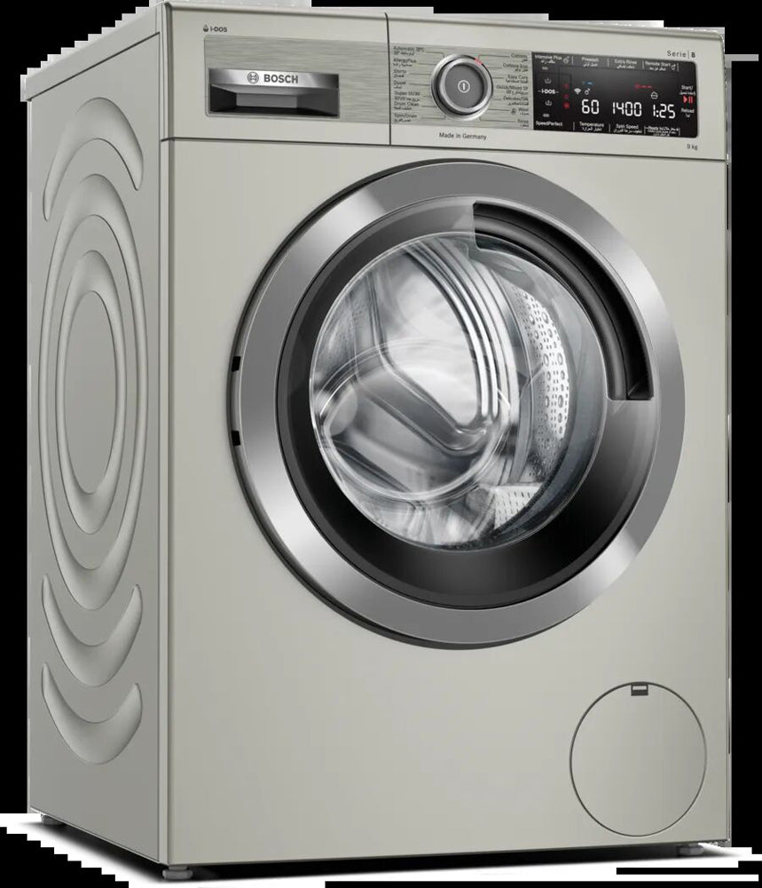 Front Load Washing Machine Bosch Series 8 | 9KG Capacity, Speed Perfect Wash