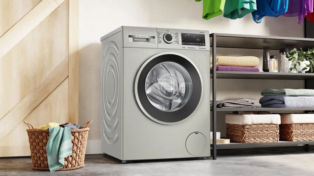 Front Load Washing Machine Bosch Series 4 - 9kg Capacity, EcoSilence Drive Motor