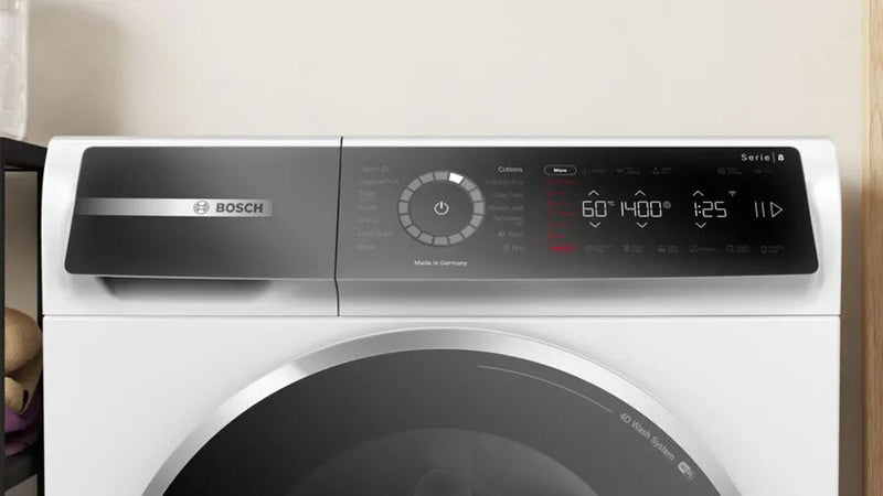 Bosch Series 8 Iron Assist Front-Load Washing Machine 9KG