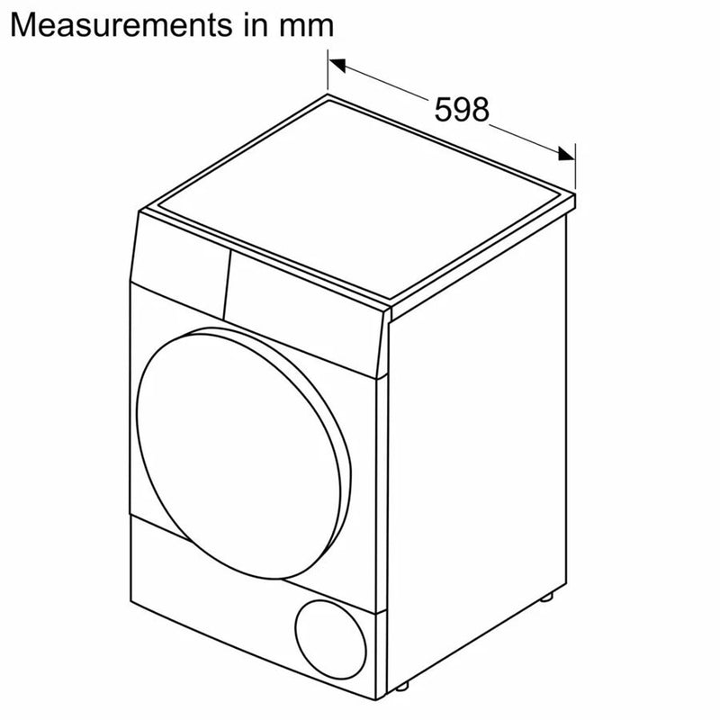 Bosch Series 4 Heat Pump Tumble Dryer 8KG