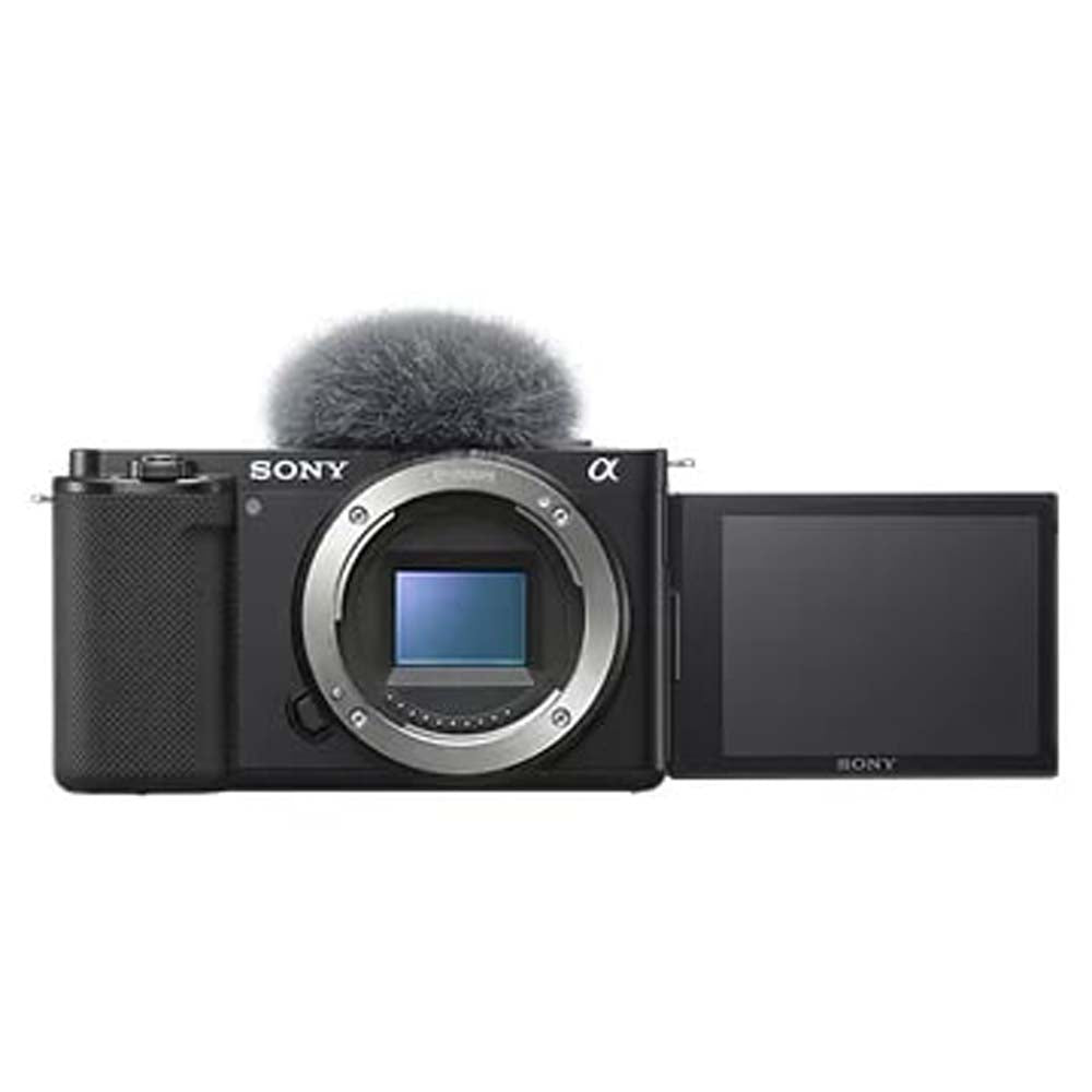 Interchangeable Lens Vlog Camera - Sony ZV-E10 4K Compact Vlogging Camera