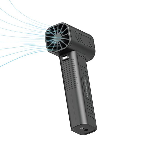 Powerology Powerflow Turbo Blower Fan - 55000RPM, 24000mAh Black
