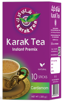 Classic Cardamom Instant Karak Tea Premix (200g Sachets) – Authentic 3-in-1 UAE Blend