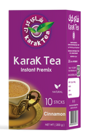 Masala Cinnamon Instant Karak Tea Premix (200g Sachets) – Authentic 3-in-1 Spiced Blend
