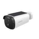 Powerology Solar Outdoor Camera - 2K Quad HD, WiFi, IP65 White