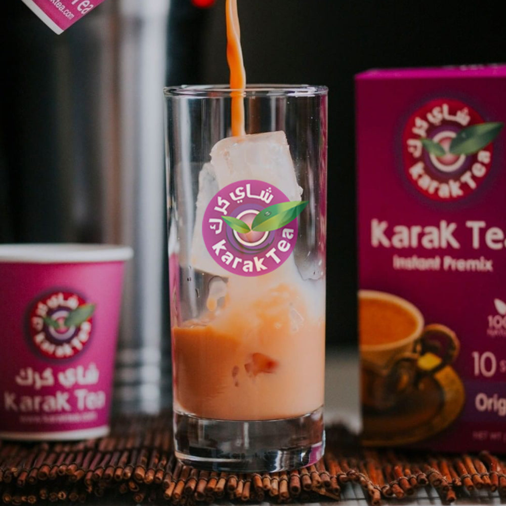 Classic Cardamom Instant Karak Tea Premix (200g Sachets) – Authentic 3-in-1 UAE Blend