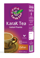 Kashmiri Saffron Instant Karak Tea Premix (200g Sachets) – 100% Natural 3-in-1 Blend