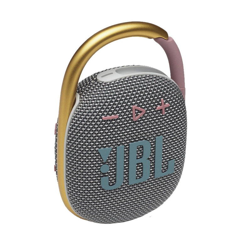 JBL Clip 4 Ultra-Portable Wireless Bluetooth Speaker - Gray - Lolly