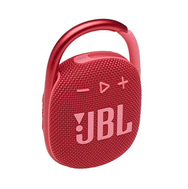 JBL Clip 4 Ultra-Portable Wireless Bluetooth Speaker - Red - Lolly