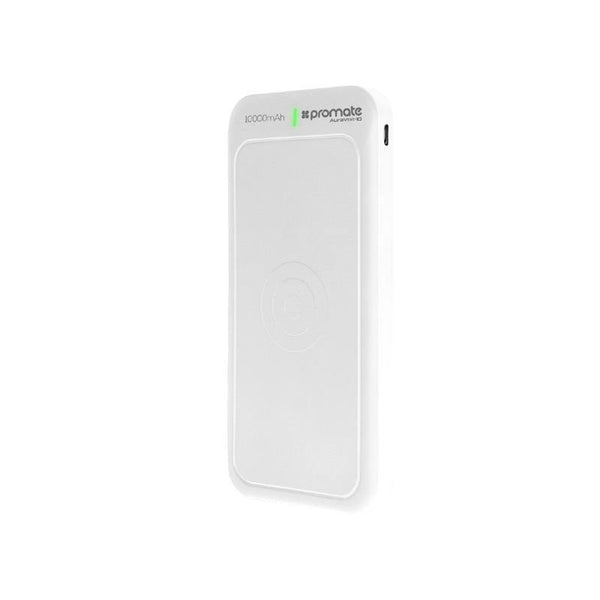 Promate AURAVOLT-10 Wireless Charging Power Bank 10000mAh White - Lolly