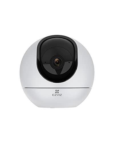 EZVIZ 4MP Indoor Camera, Pan/Tilt Baby Pet Monitor with AI Human and Pet Detection, Voice Activity Detection, Starlight Lens Color Vision | C6 with SanDisk 128GB Ultra MicroSDXC - Lolly