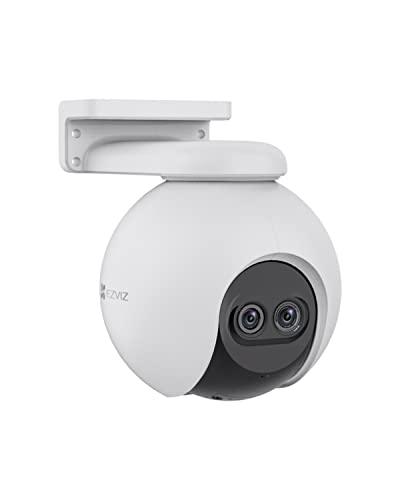 EZVIZ Security Camera Outdoor, 1080P WiFi Camera, 8× Mixed Zoom and AI-Powered Person Detection, IP65 Waterproof, Support MicroSD Card up to 512GB | C8PF - Lolly