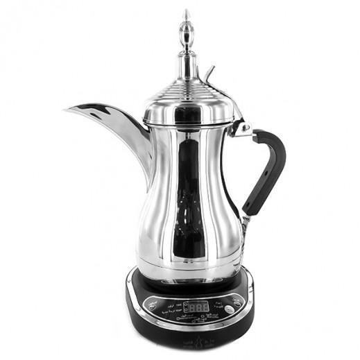 Arabic Electric Coffee Maker – Stainless Steel Kettle With Digital Tem