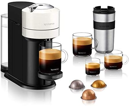 Nespresso Vertuo Next Coffee Machine – White EU Version | Capsule Coffee Maker