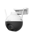 EZVIZ Security Camera Outdoor, 4MP WiFi Camera, 360° Visual Coverage, IP65 Waterproof, Color Night Vision, AI-Powered Person Detection, Two-Way Talk, MicroSD Card up to 256GB | C8W - Lolly